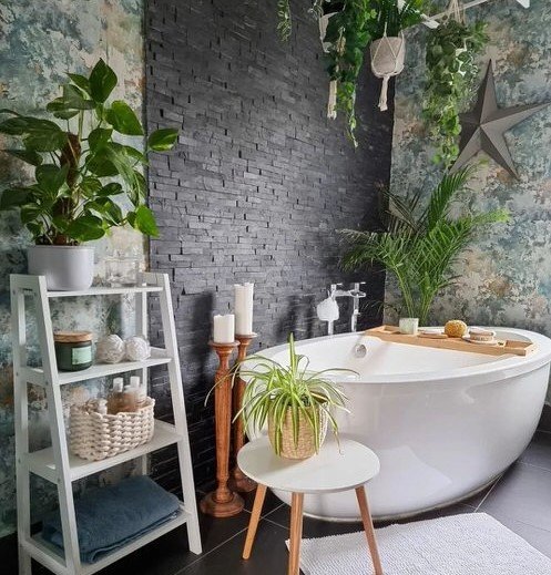 Bathrooms Turned into Incredible Indoor Gardens 11