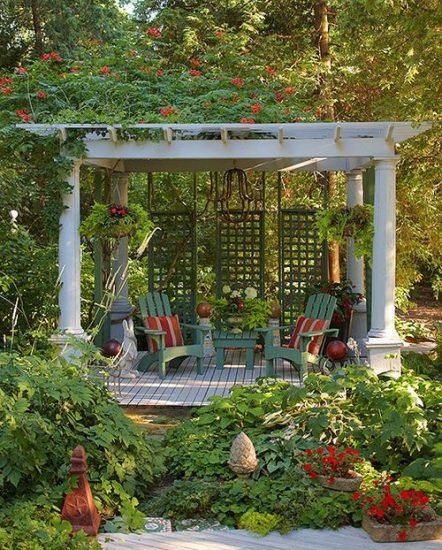 37 Pictures of Pergolas in the Gardens | Garden Pergola Ideas