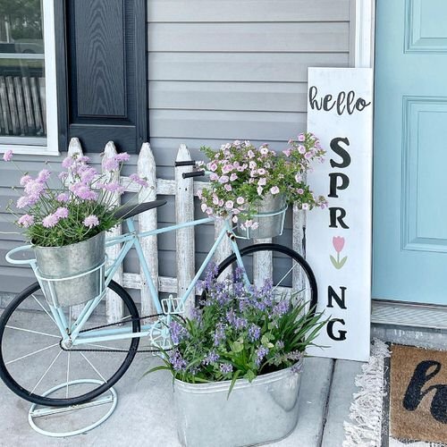 22 Quirky Bicycle Planter Ideas for Your Garden or On the Go