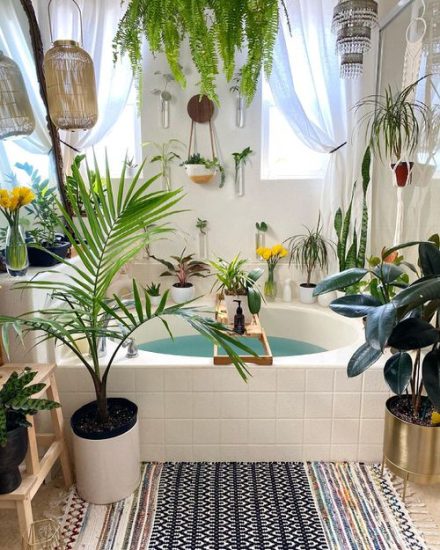 40 Pictures of Bathrooms Turned into Incredible Indoor Gardens