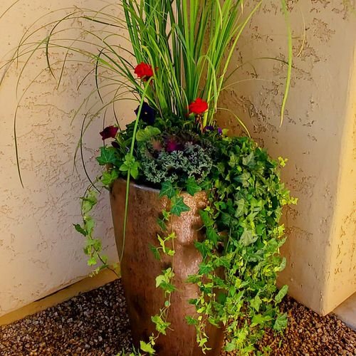 Front Porch Flower Pot Ideas 27