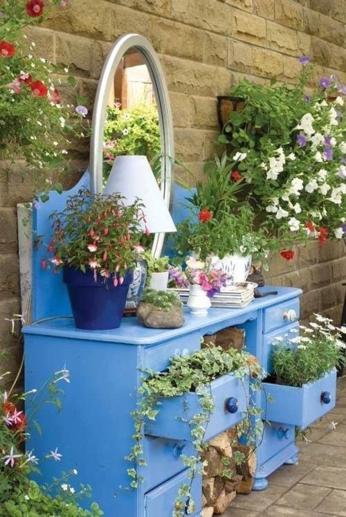 Amazing Up-Cycled Garden Ideas and Projects 3