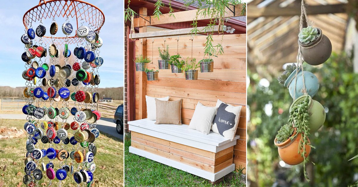 31 Hanging Decoration Ideas For Backyard And Garden