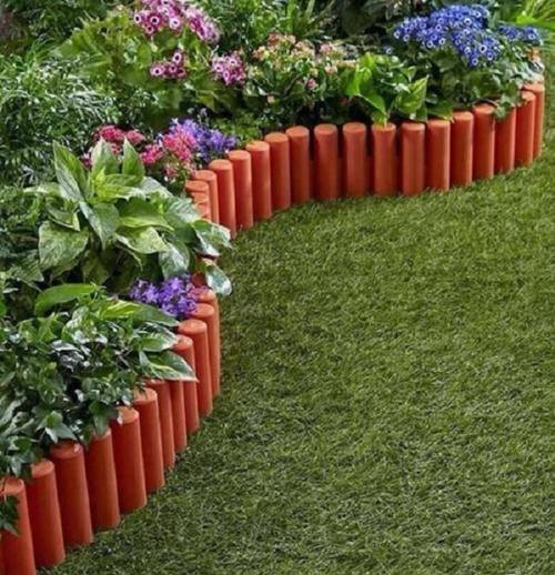 DIY Lawn and Garden Edging Ideas 31
