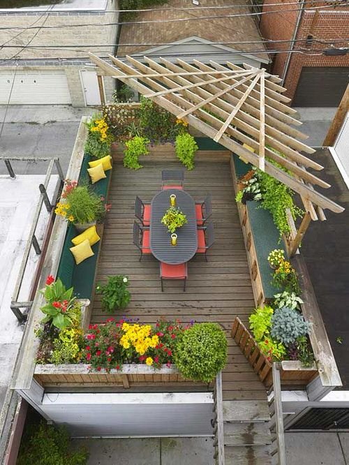 70 Nicest Rooftop Garden Ideas | Best Rooftop Gardens 1