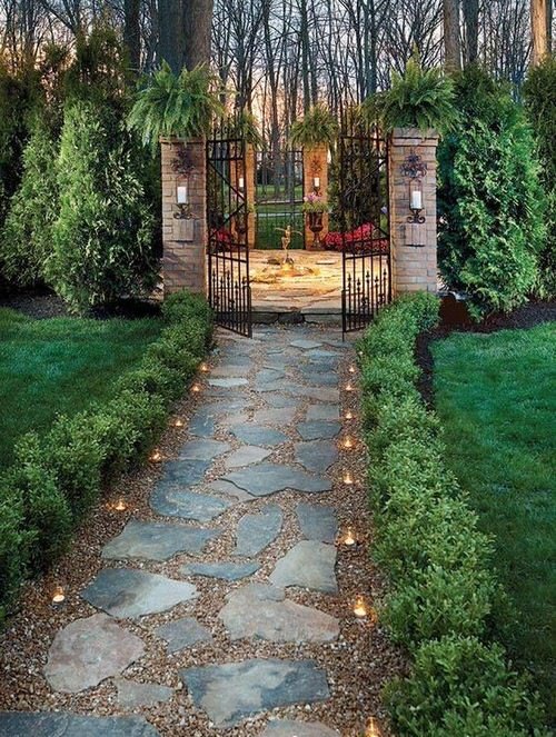 Eye-Catching Front Yard Landscaping Ideas 26