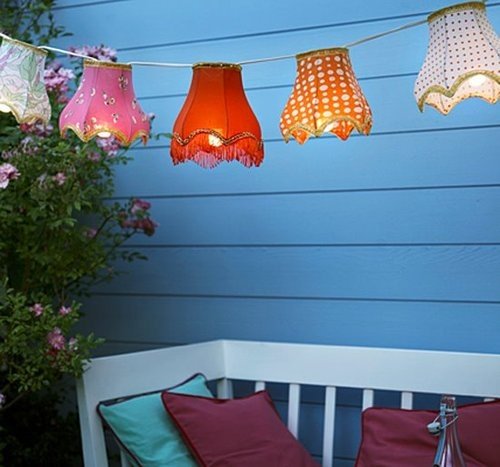 DIY Lamp Shade for Garden Ideas 6