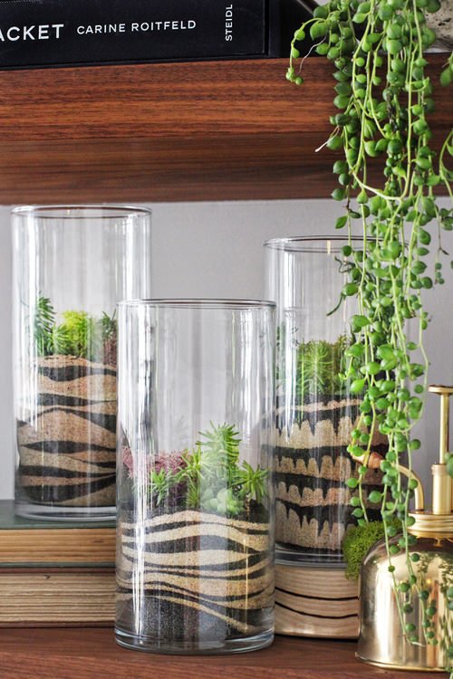 DIY Succulents Centerpiece and Arrangement Ideas 11