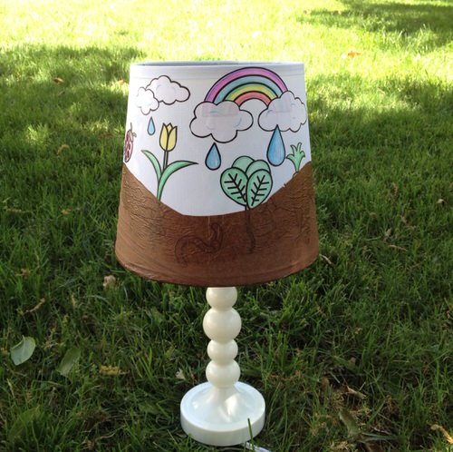 DIY Lamp Shade for Garden Ideas 1