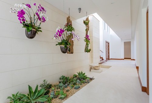 Corridor Decoration Ideas with Plants 4