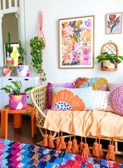 18 Artistic Home Decor Ideas with Plants | Balcony Garden Web