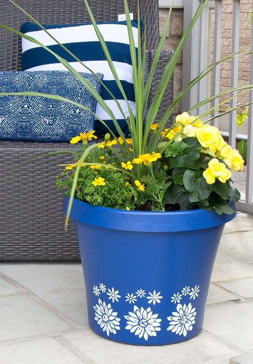 Upcycled Plastic Pots Made into Expensive Planters 5