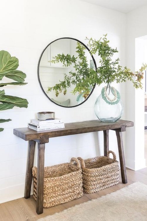 Best Foyer Decor Ideas with Plants 8