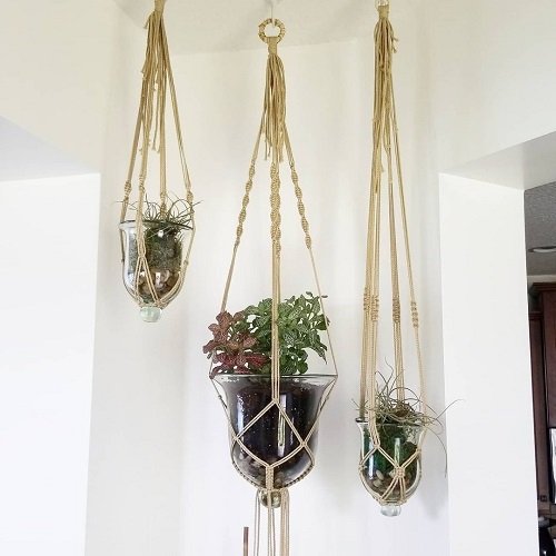 Modern Hanging Glass Planter Ideas 33