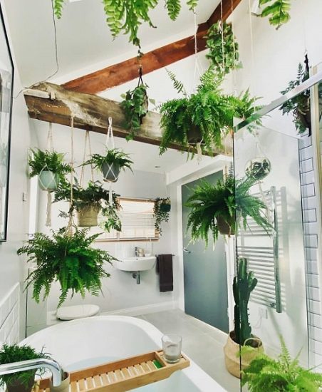 30 Jungle Bathroom Ideas | Best Tropical Bathrooms