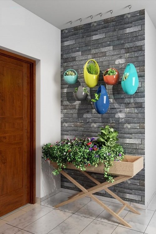 Best Foyer Decor Ideas with Plants 3