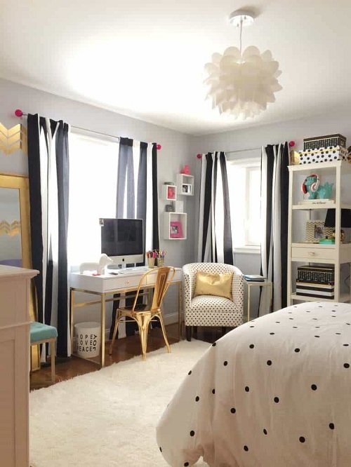 best Instagram bedroom office ideas 14