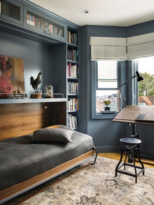 Best Bedroom Office Ideas from Instagram 16