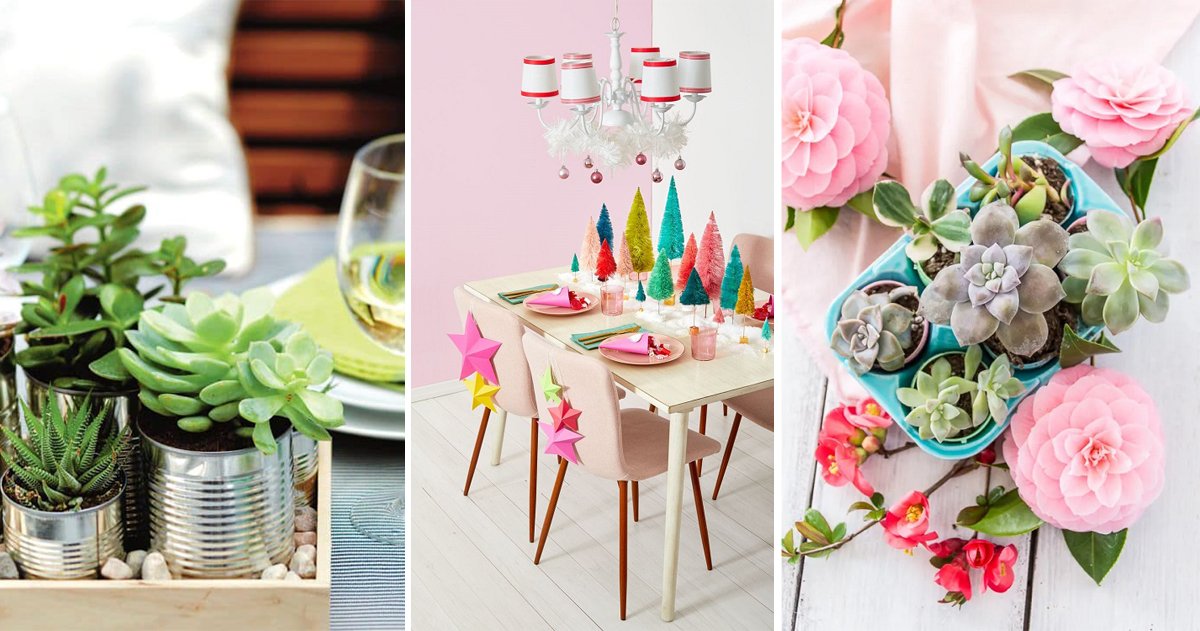 26 Most Beautiful DIY Table Top Decoration Ideas