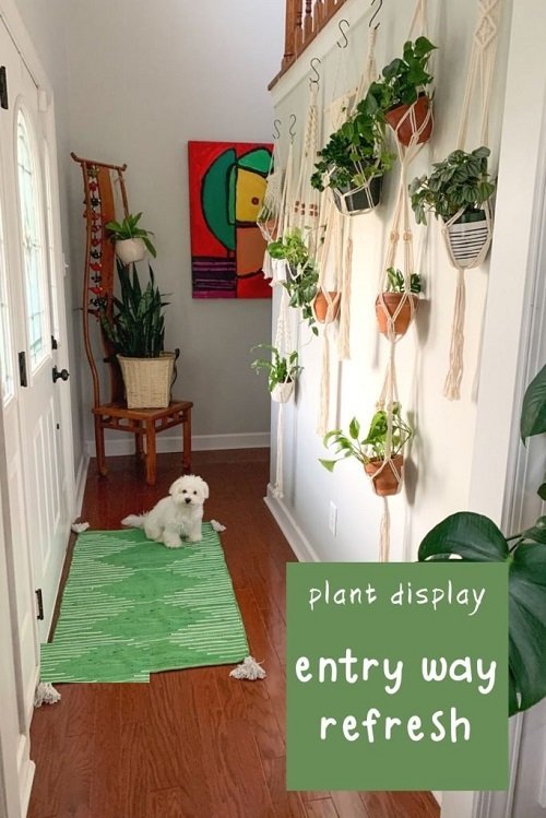 Best Foyer Decor Ideas with Plants 10