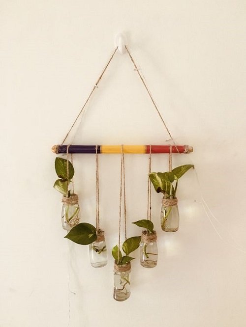 Modern Hanging Glass Planter Ideas 38