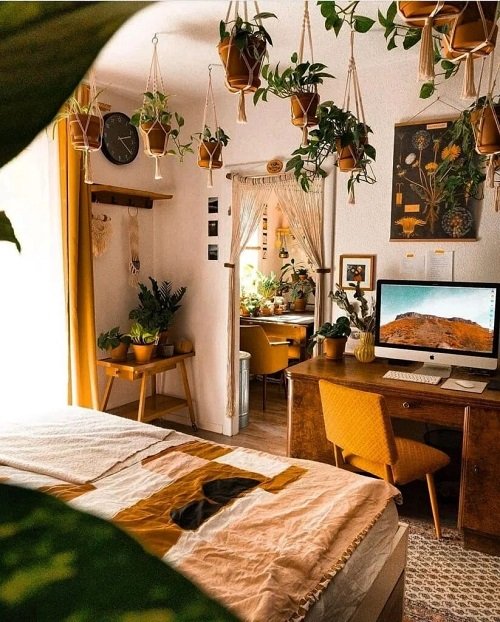 Best Bedroom Office Ideas from Instagram 1