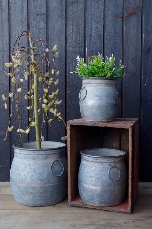 For the Front Porch, Winter Planters 23