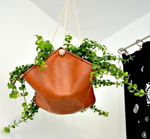 DIY Plant Hangers from Unusual Items 21