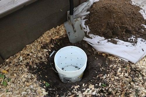 in-Ground Composter with Bucket Ideas