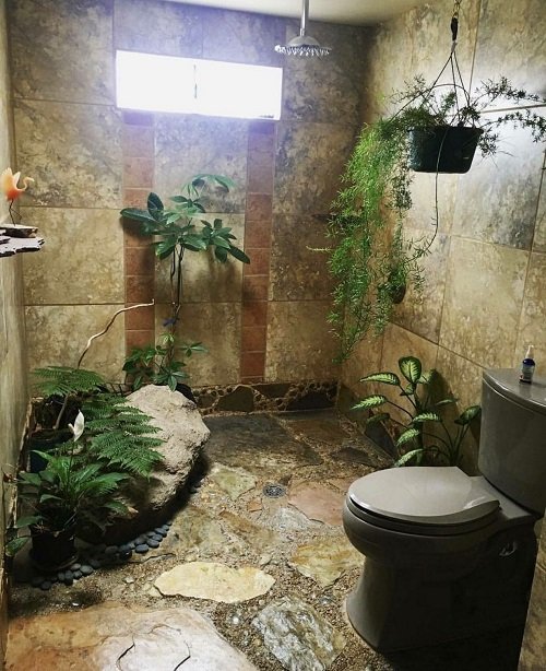 Jungle Bathroom Ideas 