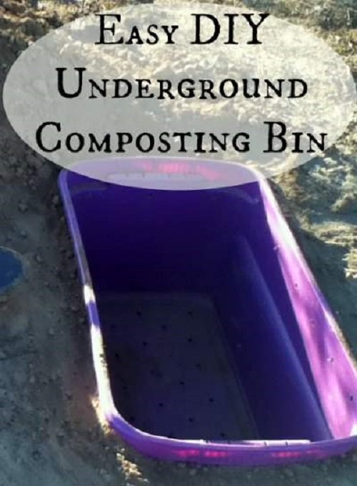 In Ground Compost Bin Ideas 3