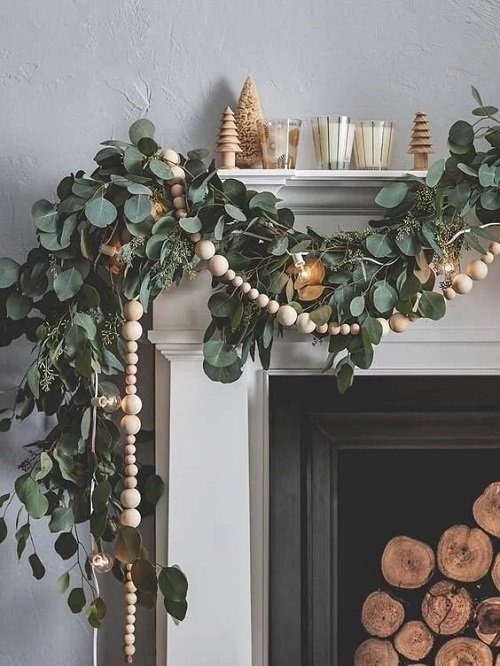 Hanging Indoor Vines as a Garland Ideas 2