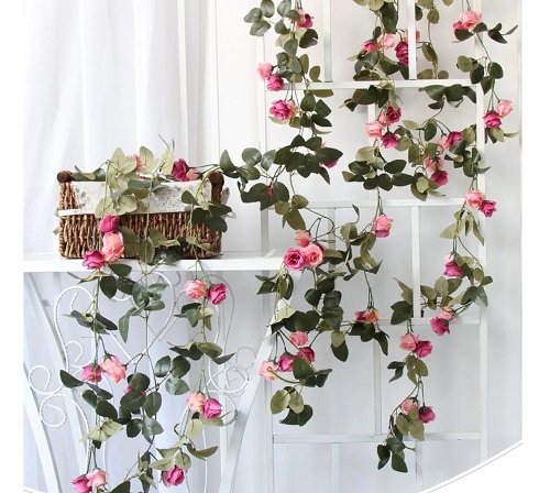 Hanging Indoor Vines as a Garland Ideas 10