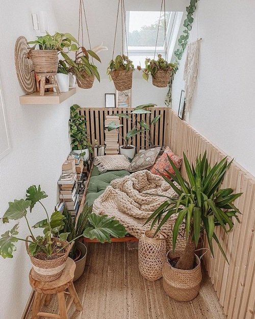Tiny Nook Made into a Mini Garden Indoors Ideas 2