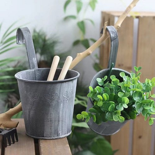 Plant Pot Containers with Handles