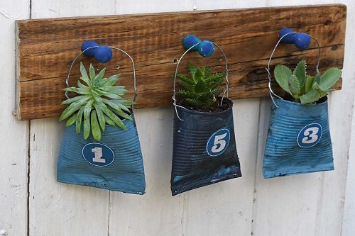 DIY Plant Pot Containers with Handles