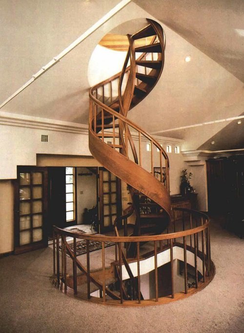 Double Helix Staircase Ideas for Small Spaces