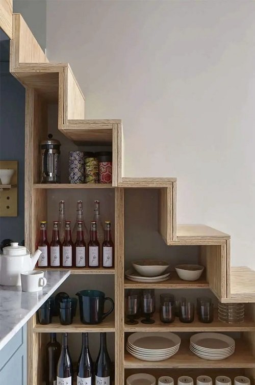 kitchen Clever Stair Ideas for Small Spaces