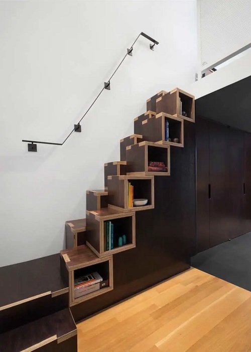 tread  Stair Ideas for Small Spaces 
