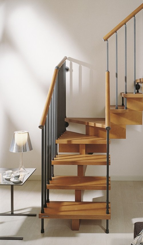 Winding  staircase Ideas for Small Spaces 
