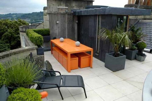 Urban Rooftop Garden Design