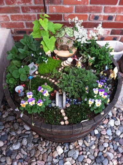 31 Fantastic Whiskey Barrel Planters Ideas