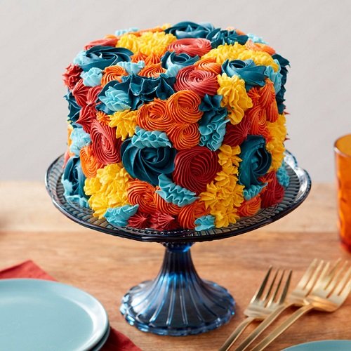 Birthday Flower Cake Ideas 15