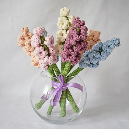 Hyacinth Flower Bouquet Crochet