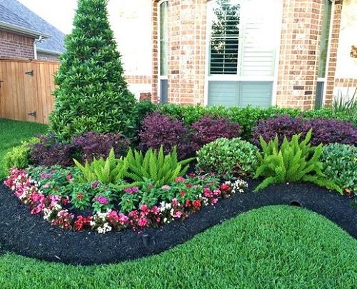 27 Landscaping Ideas for Front of House | Balcony Garden Web