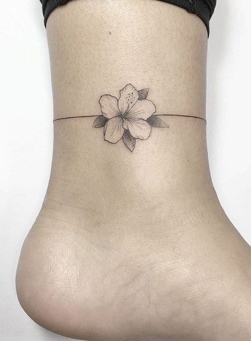 Hawaiian Flower and Lily Tattoo Designs - TatRing