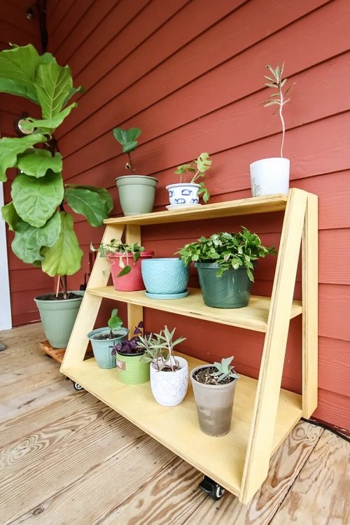 Amazing Mobile Plant Stand Ideas