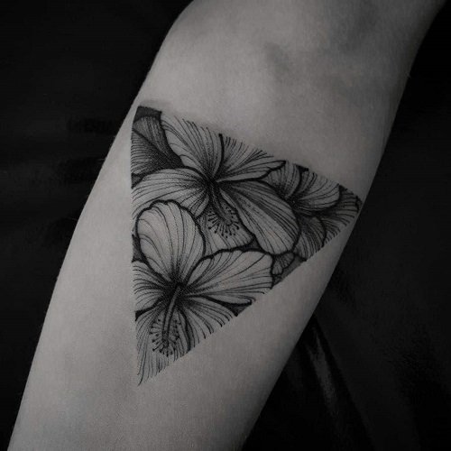 hibiscus flower tattoo 23