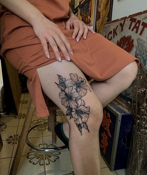 100 Stunning Hibiscus Tattoos