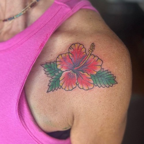 30 Best Hibiscus Flower Tattoo Design Ideas 2023 Updated  Saved Tattoo